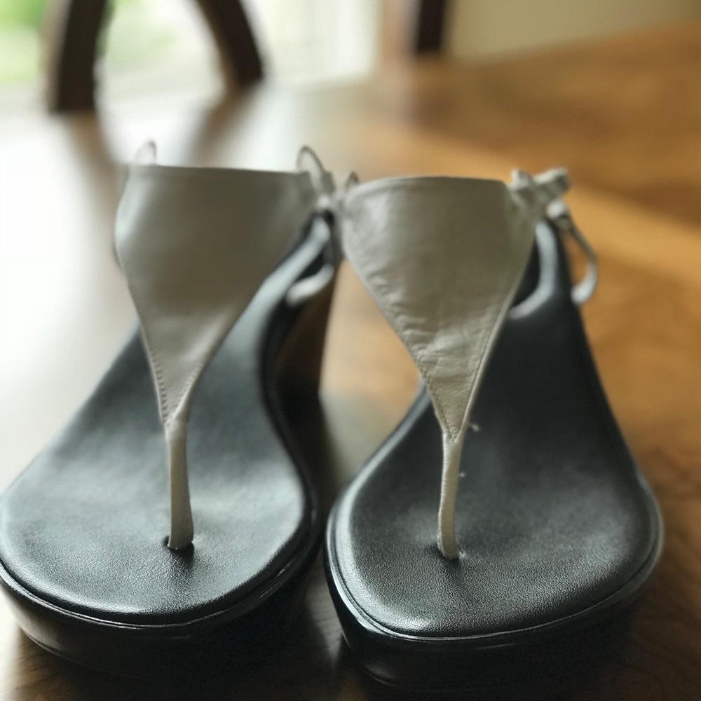 Bakers white flatforms /platforms